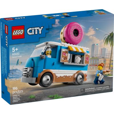 Конструктор LEGO City Грузовик с пончиками (60452)