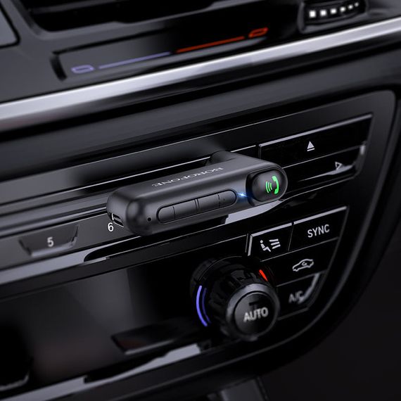 Bluetooth аудио ресивер Borofone BC35 Черный | Зображення 4