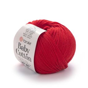 Пряжа YarnArt Baby Cotton No 426 (Ярнарт Бебі Коттон) 50 г / 165 м напівбавовна для дитячих речей та іграшок амігурумі
