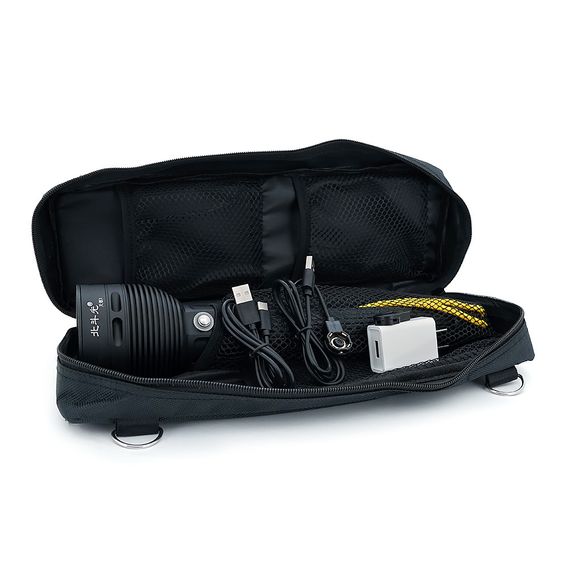 Ліхтар ручний WainLight HG66, 1LED Cree XHP50.2, 19W, 3x26650 /8800mah, Black, IP68, кабель USB/Type-С, СЗУ(Азія) 320х72х36мм, | Зображення 1
