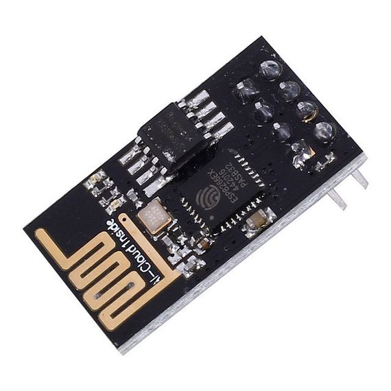 Wi-Fi модуль, трансивер ESP8266 ESP-01S без LED индикатора питания | Зображення 1