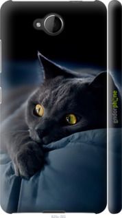 Чохол на Nokia Lumia 650 Димчастий кіт "825m-393-2448"