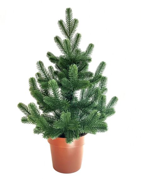 Ёлка Traditional литая в горшке 50 см зелёная новинка | Зображення 1
