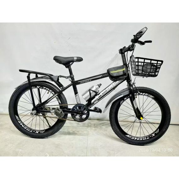 Дитячий велосипед X-Treme PRIME 25.20-03 чорно-сірий | Зображення 1