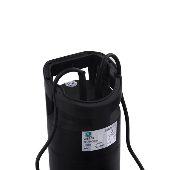 Насос дренажний Pumpman GS550 Нmax 8 м Qmax 9,3 куб.м 550 Вт (пластик) | Зображення 2