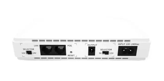 UPS для роутера та відеокамери з акумулятором – powerbank з виходом 5V, DC-9/12V, POE 15/24V | Зображення 5
