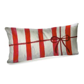 Подушка для дивану оксамитова Подарунок 50x24 см (52BP_23NY005)