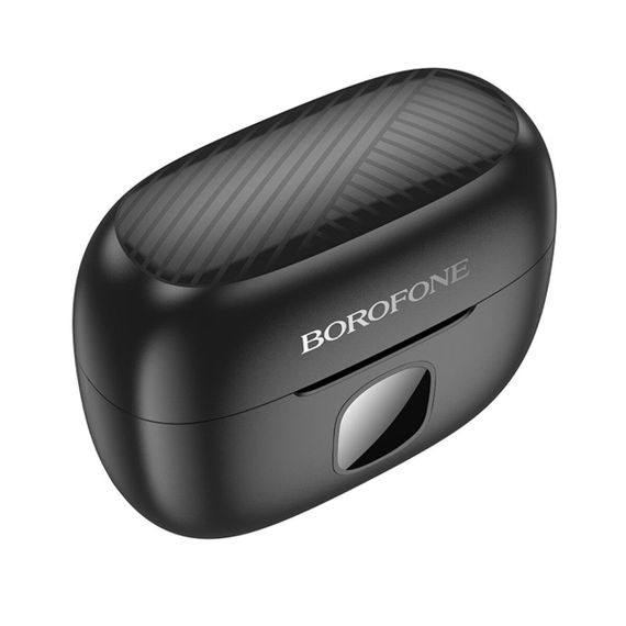 Бездротові навушники BOROFONE FQ7 Treasure wireless ANC+ENC noise reduction BT headset Black | Зображення 2