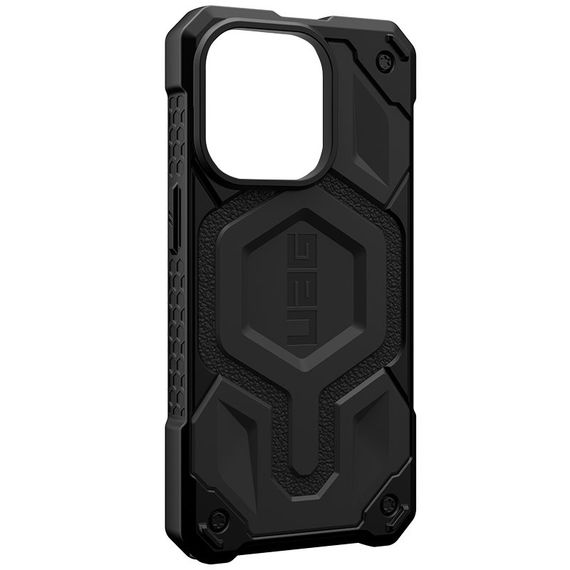 Ударостійкий чохол UAG Monarch Pro with MagSafe Leather для Apple iPhone 15 Plus / 14 Plus (6.7") Чорний | Зображення 5