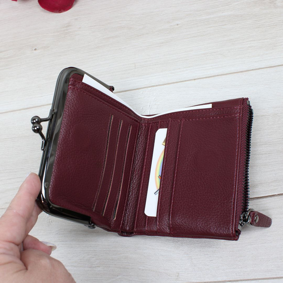 Гаманець жіночий з екошкіри. Кошелек женский. Гаманець кожа | Зображення 4