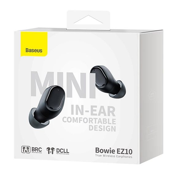 Беспроводные TWS наушники Baseus Bowie EZ10 OS (A00054300116-Z) Black | Зображення 5