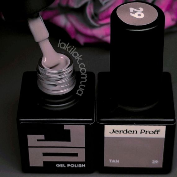 Гель-лак Jerden Proff №29 (загар) 5 мл | Зображення 1