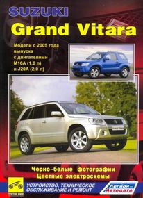 Suzuki Grand Vitara. Посібник з ремонту й експлуатації.