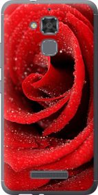 Чехол на Asus Zenfone 3 Max ZC520TL Красная роза "529u-442-17620"