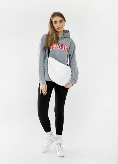 Сумка жіноча Sambag HOBO BAG-GLOVE Біла 25 х 58 х 4 см (53400008) | Зображення 3