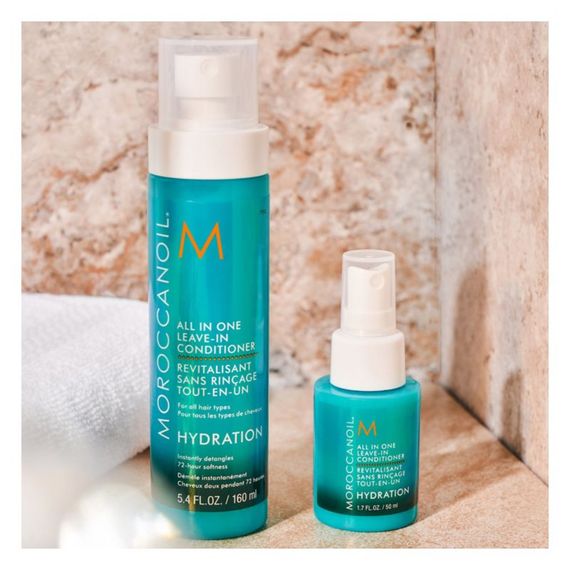 Незмивний зволожуючий кондиціонер MoroccanOil All-in-One leave-in conditioner (160 ml) | Зображення 2