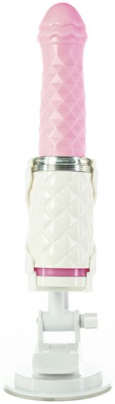 Розкішний вібратор-пульсатор з присоскою Pillow Talk - Feisty Thrusting Vibrator Pink | Зображення 3