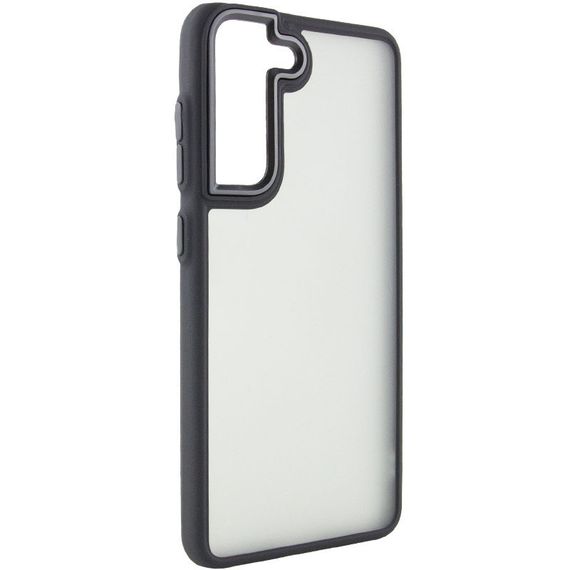 Чохол TPU+PC Lyon Frosted для Samsung Galaxy S22 Black