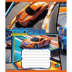 Зошит учнівський "Супертрак" 018-530353K-2 в клітинку, 18 аркушів