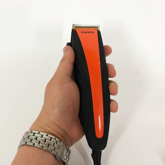 Машинка для стрижки MAGIO МG-581 титан, Машинка окантувальна, Електробритва для голови | Зображення 6