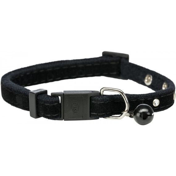 Нашийник Trixie для котів з заклепками і дзвіночком оксамит | Зображення 2