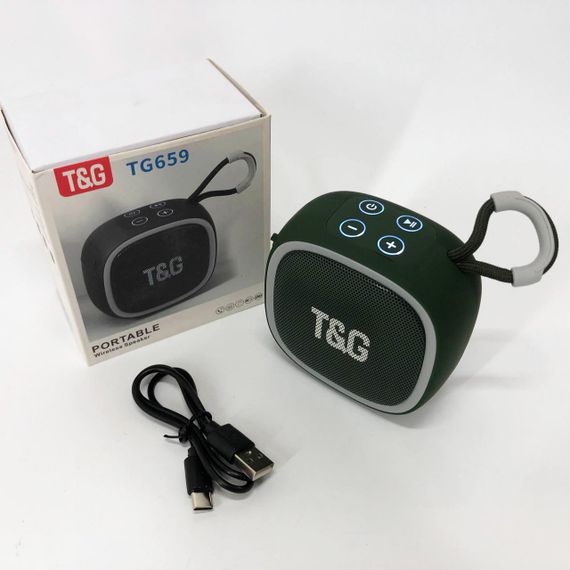 Bluetooth колонка з радіо TG659, Колонка для вечірок на дачі, Акустичні колонки з блютузом OM-89 | Зображення 8