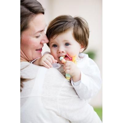 Клипса для пустышек Nattou Бежевая (879316) | Зображення 1