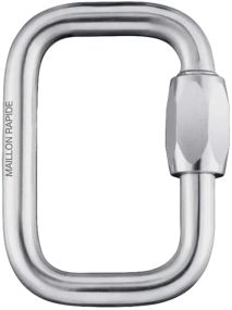 Карабин Singing Rock Maillon анодированный прямоугольник 4мм
