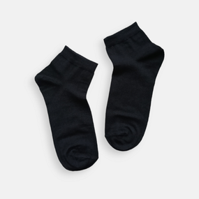 Укорочені шкарпетки жіночі однотонні Twinsocks р-23-25 (38-40) сірий, крем, чорний, темно-синій, білий Чорний