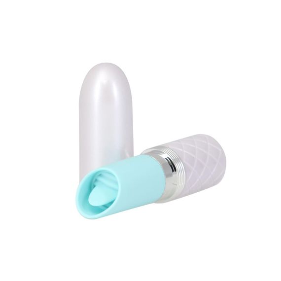 Вібратор Pillow Talk Lusty Luxurious Flickering Massager - Teal sexstyle