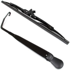 Toyota Land Cruiser Prado (92-97) задній двірник склоочисник у зборі (щітка + тримач), Тойота Ленд Крузер Прадо