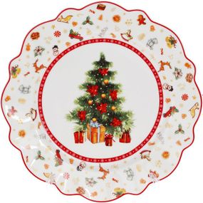 Тарілка Christmas Tree 27.5см обідня червона