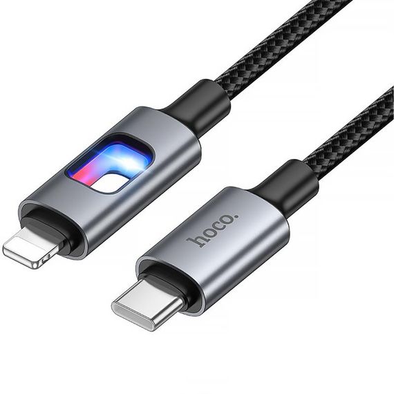 Дата кабель Hoco U144 New Type-C to Lightning 27W (1.2m) Black | Зображення 2