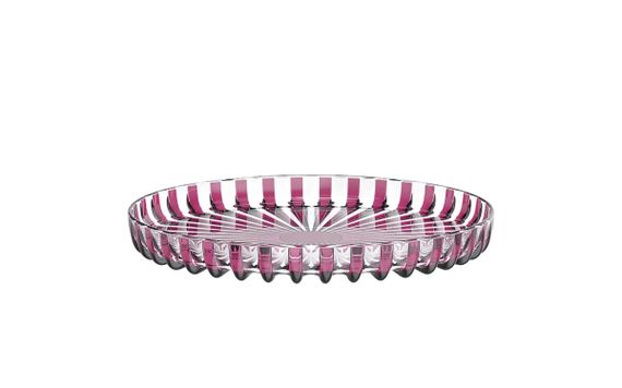 Піднос пластиковий Guzzini Dolcevita 12570177 31 см рожевий