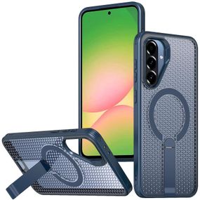 Чохол TPU Breeze with MagSafe stand для Samsung Galaxy A56 5G Blue