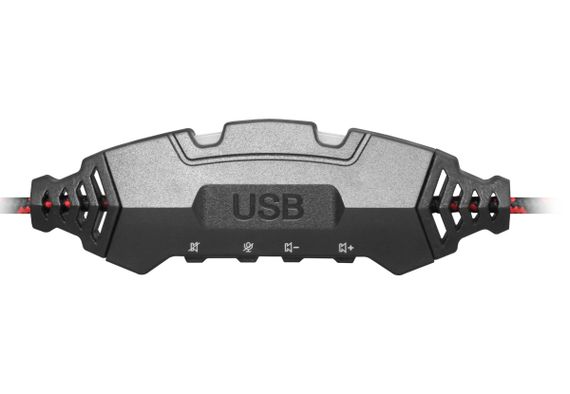 Гарнітура Defender Warhead G-450 Red-Black (64146) (64146) | Зображення 5