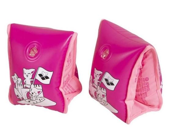 Нарукавники Arena FRIENDS SOFT ARMBAND фуксія 1-3Y 3468336479209