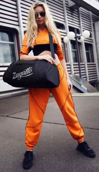 Спортивна сумка 37L Zagatto On the Move чорна | Зображення 6