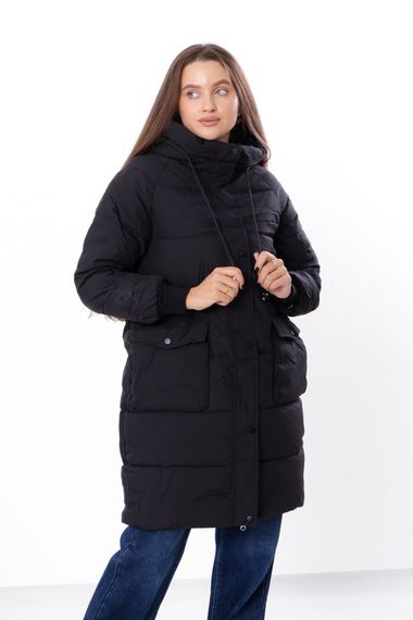 Куртка жіноча (зима) Носи своє L Чорний (p-15723-180048) | Зображення 2