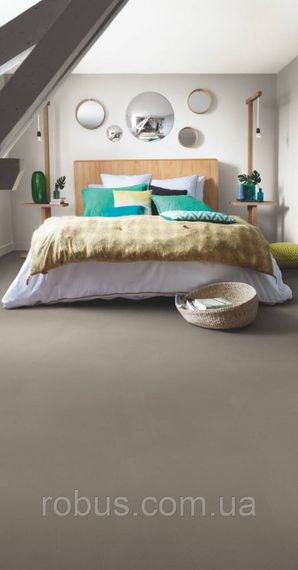 Виниловая плитка Quick-Step Livyn (LVT) Ambient Click   Мінімальний сіро-коричневий AMCL40141 | Зображення 1