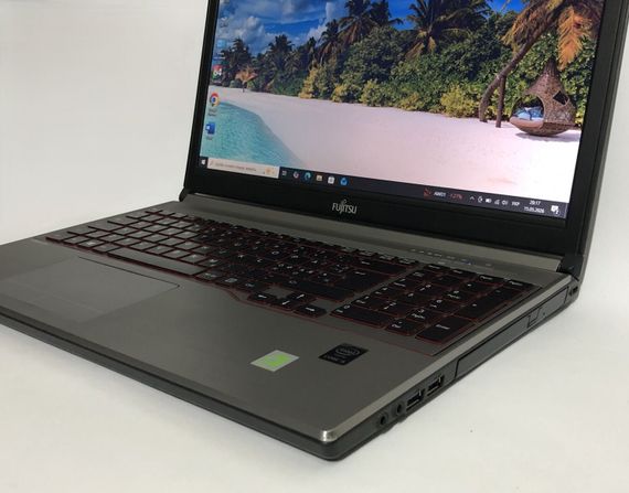 Ноутбук Б-класс Fujitsu LifeBook E754 / 15.6'' (1366x768) TN / Intel Core i5-4210M (2 (4) ядра по 2.6 - 3.2 GHz) / 8 GB DDR3 / 128 GB SSD / Intel HD Graphics 4600 / WebCam / DVD-ROM б/у | Зображення 8