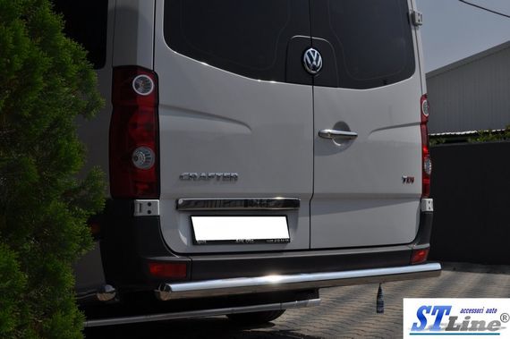 Задня дуга AK002 (нерж) для Volkswagen Crafter 2006-2017рр | Зображення 2
