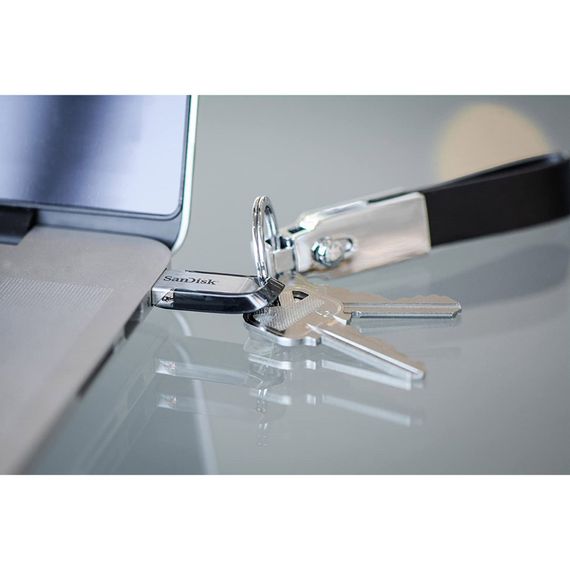 USB флеш накопичувач SanDisk 512GB Ultra Flair Silver-Black USB 3.0 (SDCZ73-512G-G46) | Зображення 6