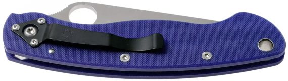 Ніж Spyderco Military Dark Blue | Зображення 3