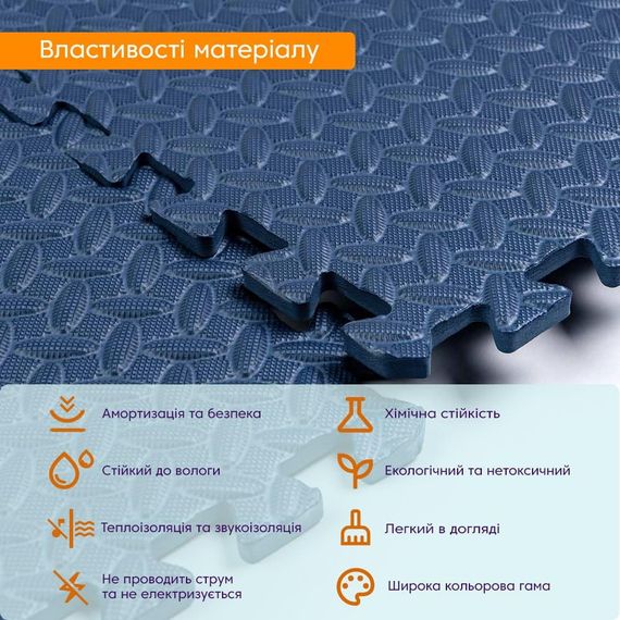 Підлогове покриття BLUE 60*60cm*1cm (D) SW-00001806 | Зображення 3