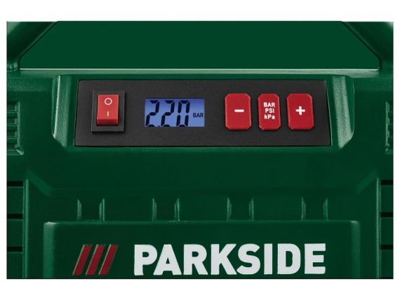 Портативный компрессор PARKSIDE® с цифровым дисплеем PMK 150 A1 | Зображення 1