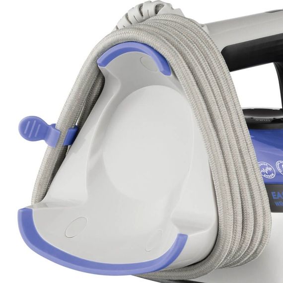 Праска Russell Hobbs Easy Store Pro, 2400Вт, 320мл, паровий удар -180гр, постійна пара - 45гр, зберігання шнура, керам. підошва, біло-синій (26730-56) | Зображення 3