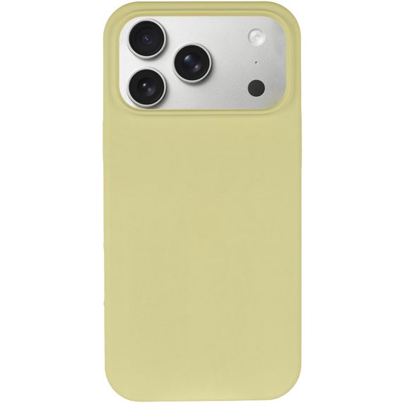 Чохол Silk Full Protective (AA) NO LOGO для Apple iPhone 17 Pro / 18 Pro (6.3") Жовтий / Mellow Yellow | Зображення 1