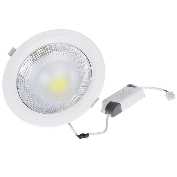 Светильник потолочный LED врезной  LED-176/30W COB CW