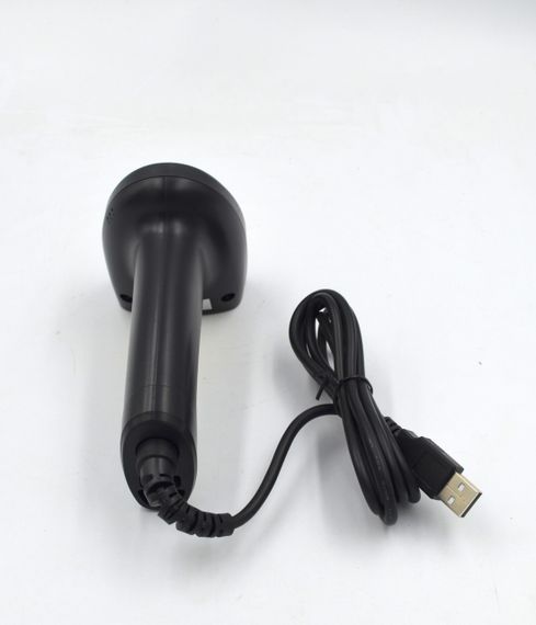 Сканер штрих-кодов лазерный проводной Mobitehnika MT-2350 чёрный USB (MT-2350) | Зображення 1
